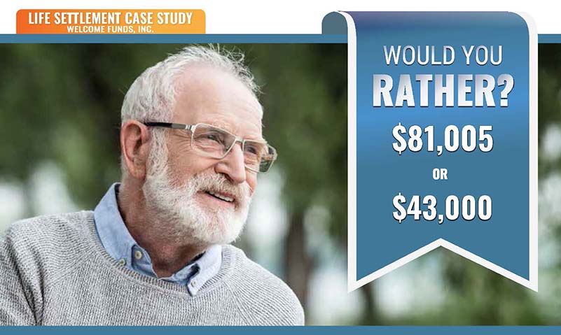 Life Settlement Case Study | Would You Rather $81,005 or $43,000? 